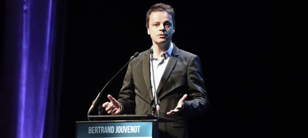 Bertrand Jouvenot lors d'une conférence